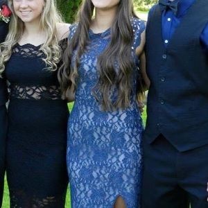 Lace Homecoming Prom Dress